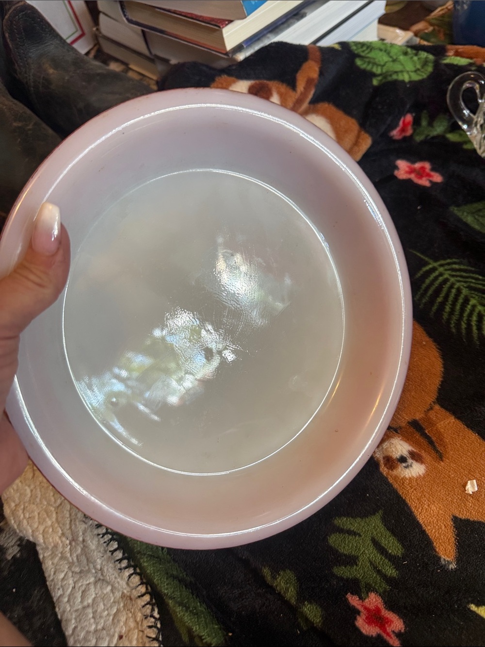 Canadian Red Pyrex Baking Dish - - Picture 2 of 3
